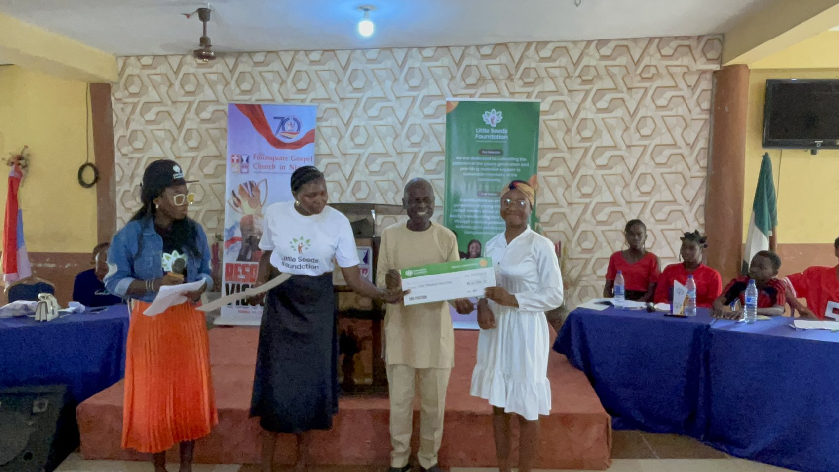 A moment with the first runner-up at the inter-church debate
